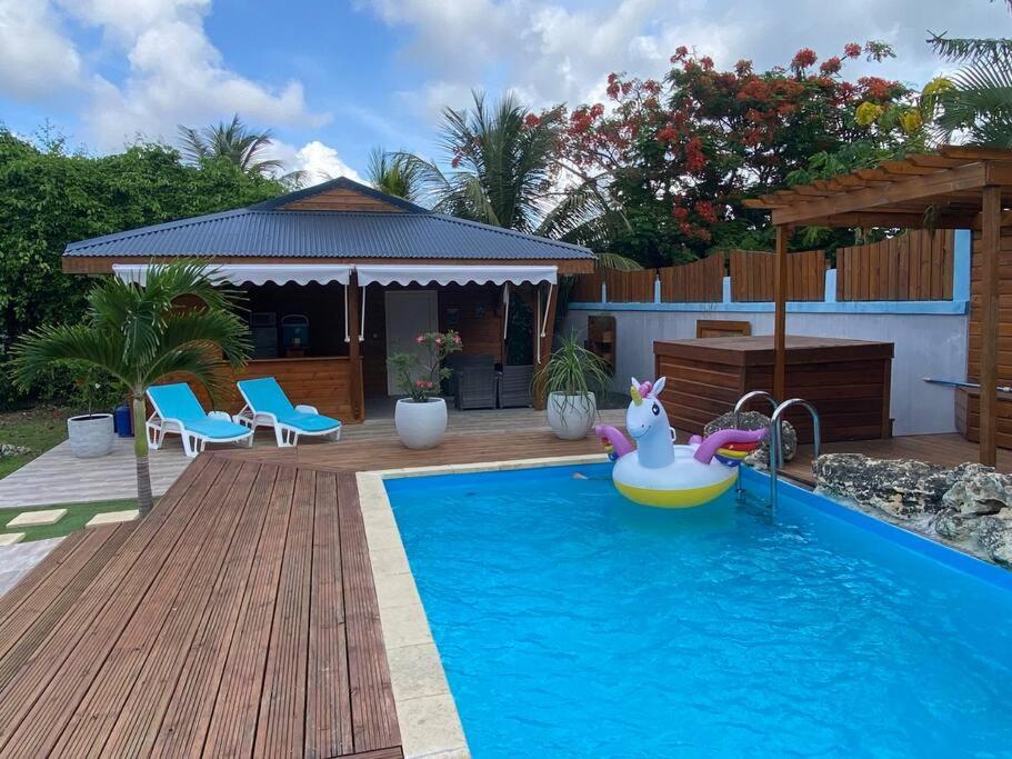 Kaz Bleu Karaibes Villa Sainte-Anne  Exterior photo